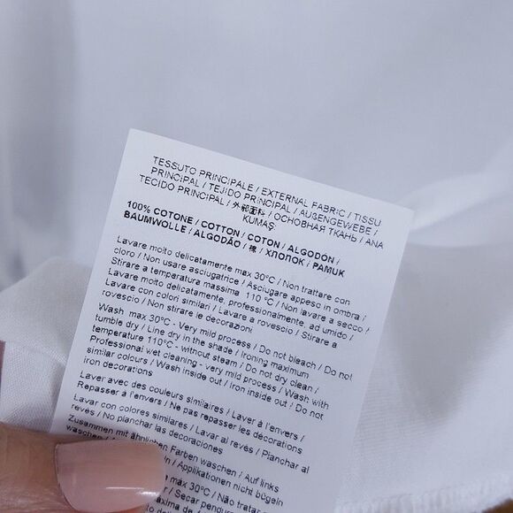 VERSACE COUTURE Shirt Mens XL White Pullover Medallion Logo Short Sleeve T-Shirt - Picture 9 of 12